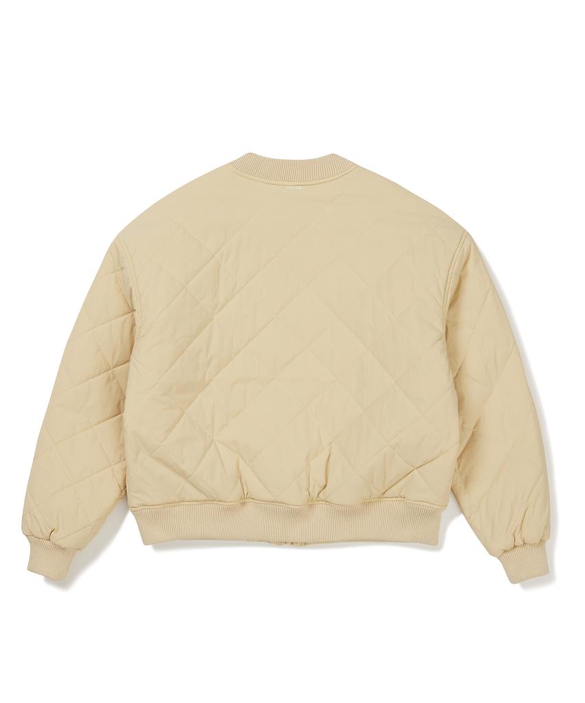 Clove [24Fw Clove] Quilted Blouson (Beige)