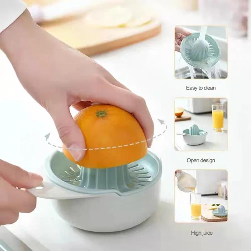Portable Manual Lemon Juicer Home Multi-functional Lemon Press Kitchen Gadget Manual Juicer