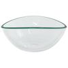 Tempered Glass Washbasin 54.5x35x15.5 Cm Transparent