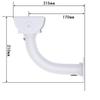 Aluminum Alloy Monitor Bracket 215° Bend Wall Mount for Indoor/Outdoor Waterproof Surveillance Camera