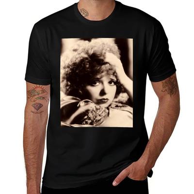 Clara Bow You Are Beautiful TShirt Running Gym Short Sleeve Sports Tee