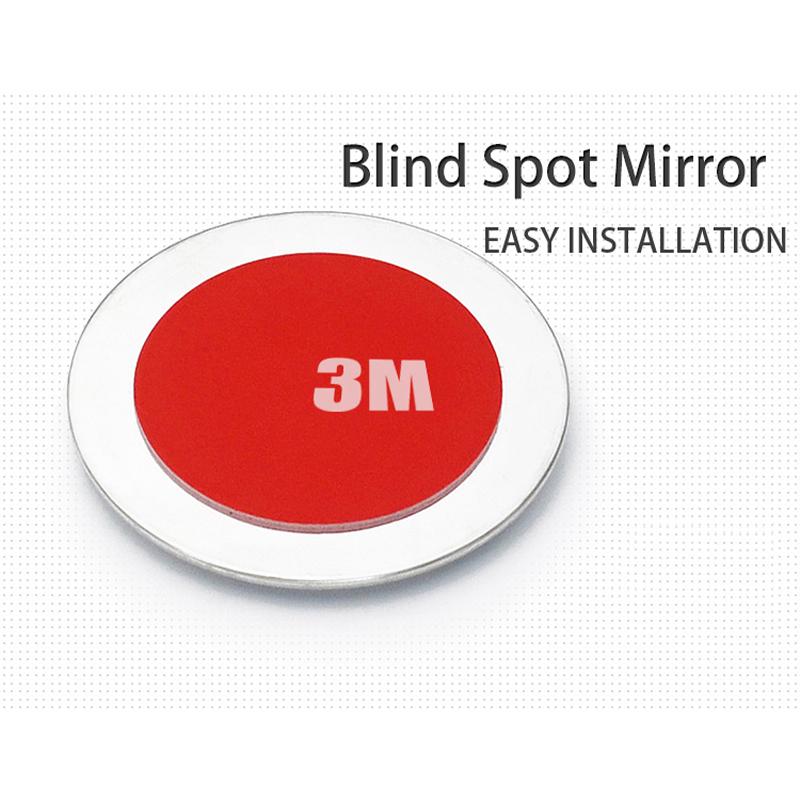 1PC Seite Spiegel Für Lkw Wasserdichte Auto Blinden Fleck Spiegel Runde Konvexen Weitwinkel Baby Auto Rückspiegel