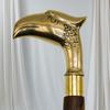 Solid Brass Eagle Head Walking Cane Rare Collector Gentleman Cane Style Gift