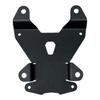 Rear Luggage Rack with Mounting Bracket Matte Black Cargo Carrier Plate