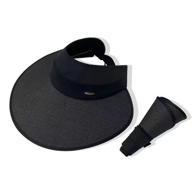 Summer Sun Hat For Women Handwoven Empty Top Hat Large Brim Outdoors Cycling Uv Protection Visors  Sunscreen Hat Gifts