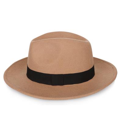 Pure Wool Fedora Hat Gentleman Style Winter Warm Retro Breathable for Men Office Formal Comfortable Autumn Winter