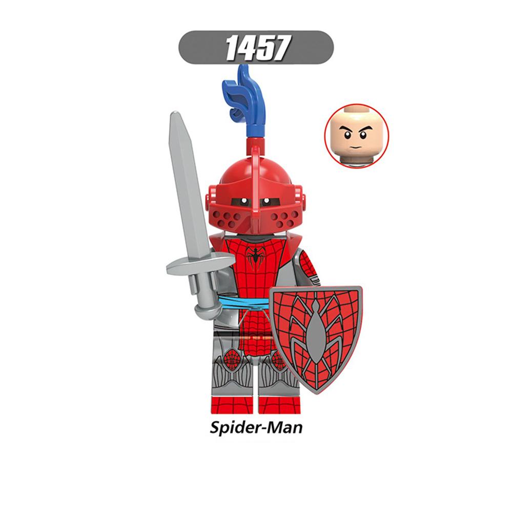 X0281 Spider Man Building Blocks Assembling Modular Minifigure Toy Educational Toys For Kids Boys