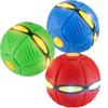 Pet Toy Flying Saucer Ball, Flying Saucer Ball Dog Toy for Dogs Cats Red 3 Light