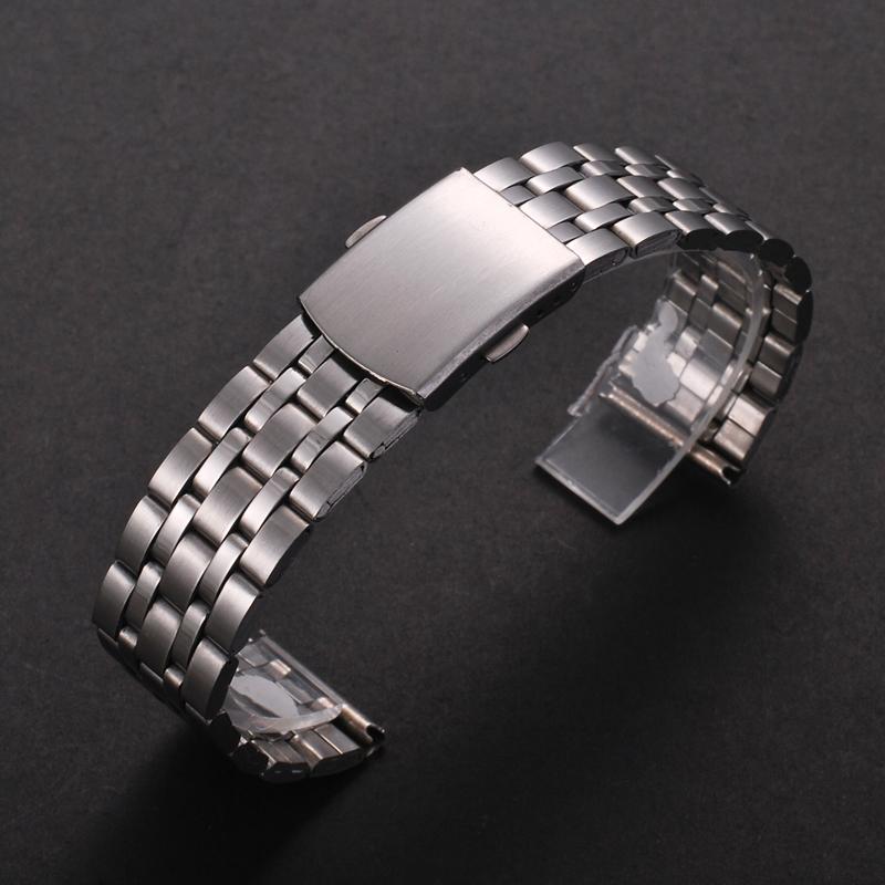 18mm 22mm 20mm Stainless Steel Strap for Samsung Galaxy Watch 3 45mm 46mm Active 2 S3 Band for Huawei GT2/3 Amazfit Bip Bracelet