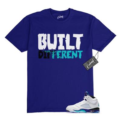 5 Grape White Black 2025 Blue T Shirt Match BUILT