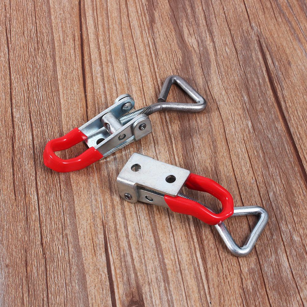 2 Stücke Schrank Boxen Hebel Griff Toggle Fangen Latch Lock Clamp Haspe Metall Schublade Schrank