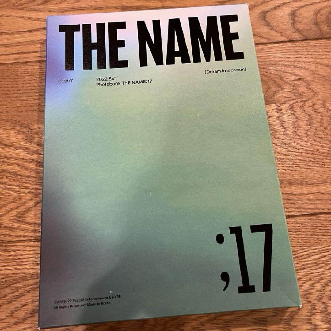 

[USED] SEVENTEEN THE NAME;17 with trading card