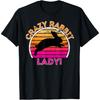 Verrückte Hasen-Lady - Lustiges Retro-Hasen-T-Shirt