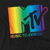 MTV Unisex Vuxen Regnbågslogotyp T-shirt