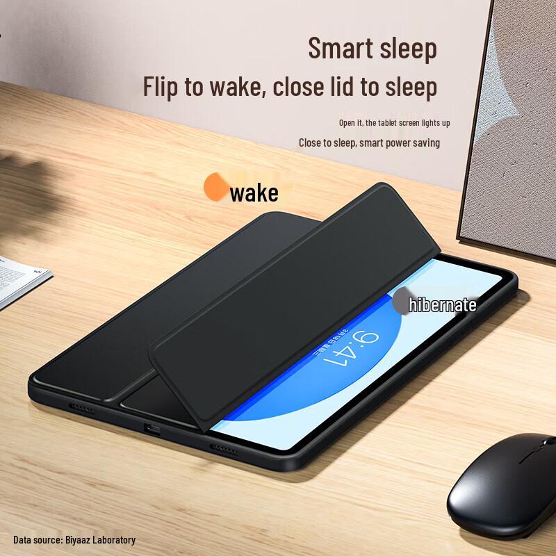 Biaze Tri-fold PU Protective Case for iPad 10th/11th Gen