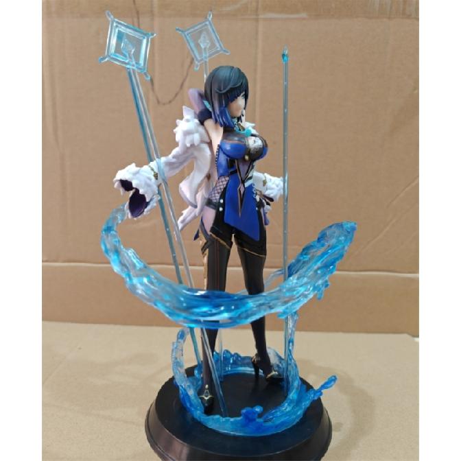 Genshin Impact Yelan Garage Kit 1/7 Model PVC Collection Figure Toy Anime Gift