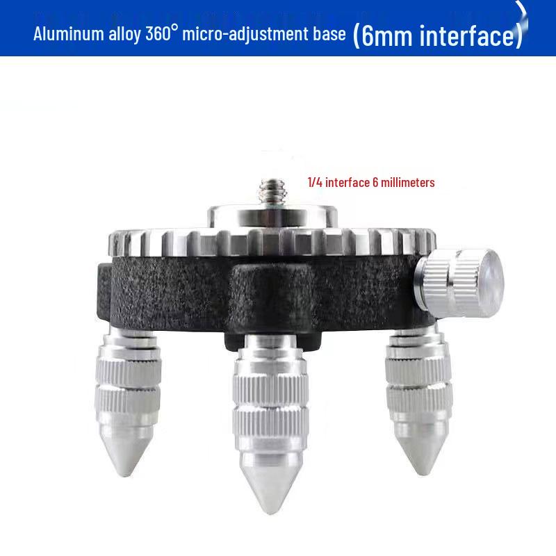 360° Adjustable Metal Lifting Platform with Green Infrared Spirit Level & Wall Sticker Tool