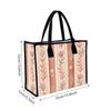 Boho Floral Pattern Tote Bag Large Capacity Daily Carry Handbag Fashion Casual Ladies Outdoor Top Handle Bag