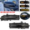 Left+Right For Ford Edge Rand 2015 - 2020 LED Dynamic Turn Signal Light Side Rear View Mirror Indicator Blinker Lamp