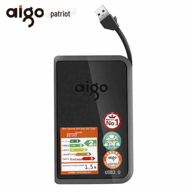 

Patriot 3.0 Высокоскоростной Ударопрочный Портативный HD806 - Мобильный Жесткий Диск Большой Емкости 4ТБ/2ТБ/1ТБ для Бизнеса и Офиса. 1T Standard