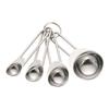 TKG Corporation Kitchen Helper Measuring Spoons, Set of 4, 18-10 Stainless Steel, BKI39