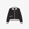 [Lacoste] Women's Interlock Color Tipping Zip-Up Sweatshirt SF5252-56G0QI