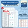 16K Self-Adhesive Transparent Frosted A4 Book Cover: Waterproof, Thick, No-Cut for Primary School Students.