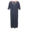 MAX&CO Short Sleeve Knit One Piece XS Navy System Women Used