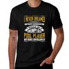 Grumpy Old Pool Player Billiards Tshirt Tshirt Antifade Casual Tee Shirt
