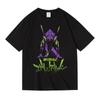 Neon Genesis Evangelion Anime Eva - 01 Graphic Printed T-shirt Men's and Women's T-shirt Men's Top Sports T-shirt Summer New Tee