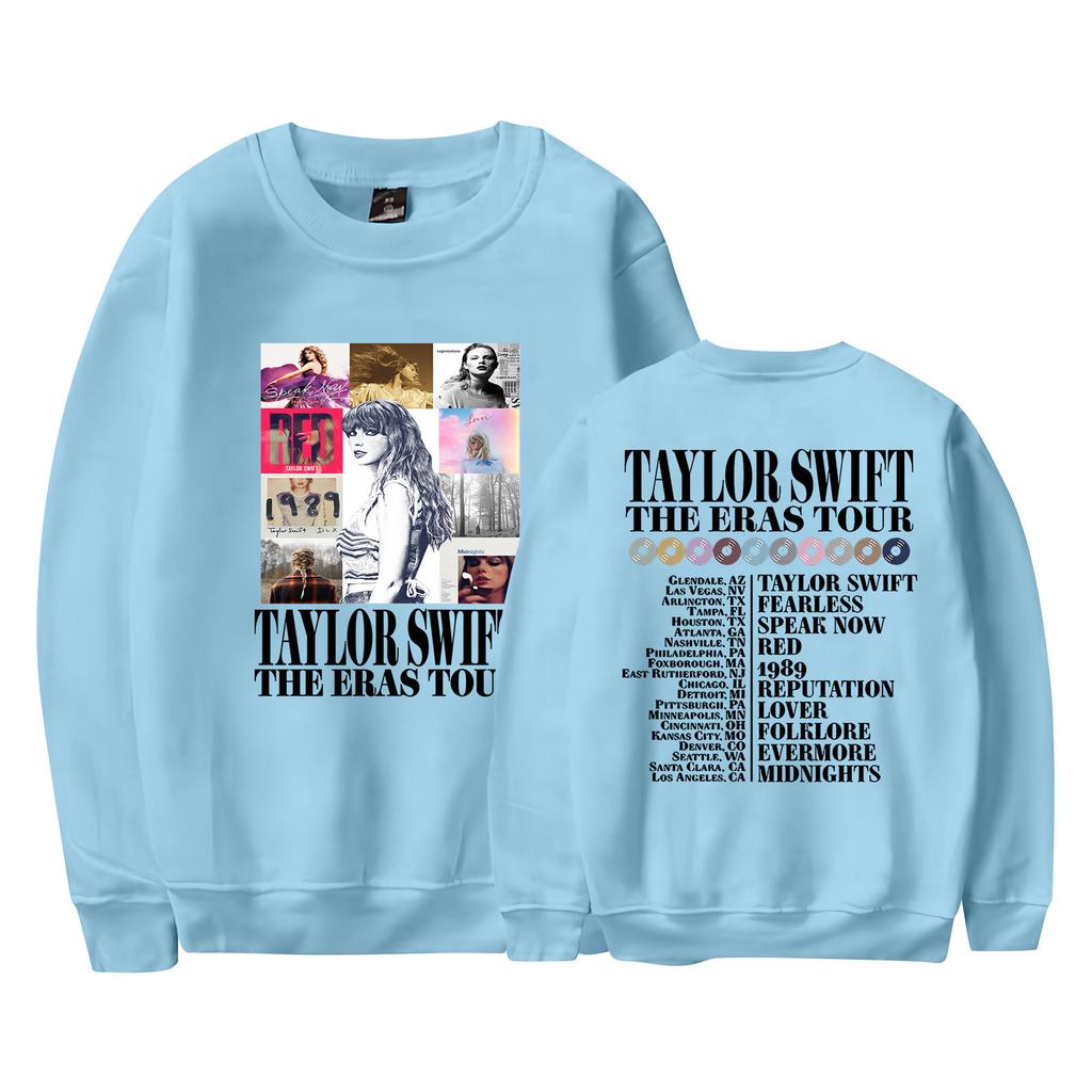 Women's Fashion Casual Long Sleeved Round Neck Letter Printing Loose Plush Pullover Sweatshirts