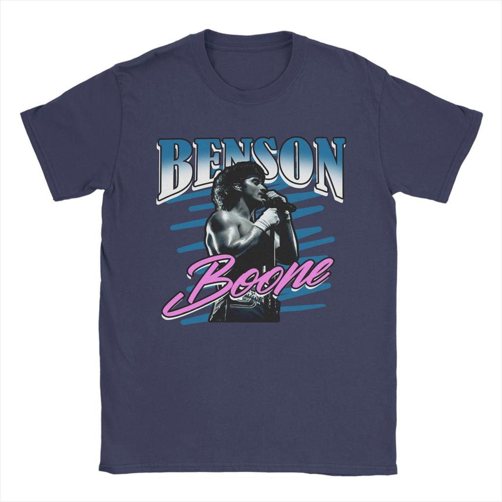 Divertente T-shirt Benson Boone Stile Retrò Unisex Girocollo Magliette in Puro Cotone Manica Corta Maglietta Idea Regalo Abbigliamento
