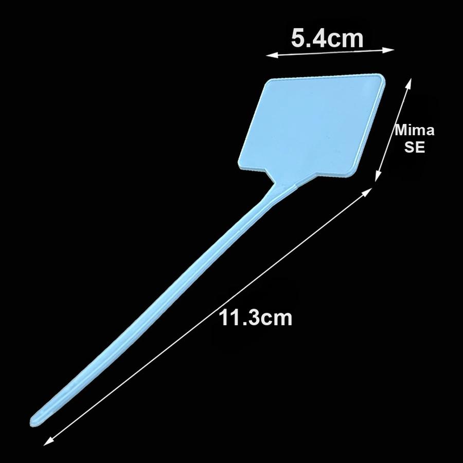 10 Stück Blumentopf Kunststoff Sukkulente Gartenmarkierer Pflanzenetikett Anhängeetikett