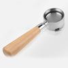 51MM Coffee Bottomless Portafilter For Delonghi EC680/EC685 Filter Solid Wood Replacement Filter Basket Coffee Accessories