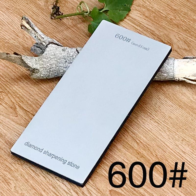 Knife Sharpener Sharpening Stone Diamond Grindstone with Bamboo Base Non-slip Base Diamond Slate Daily Sharpening Cutting Edge