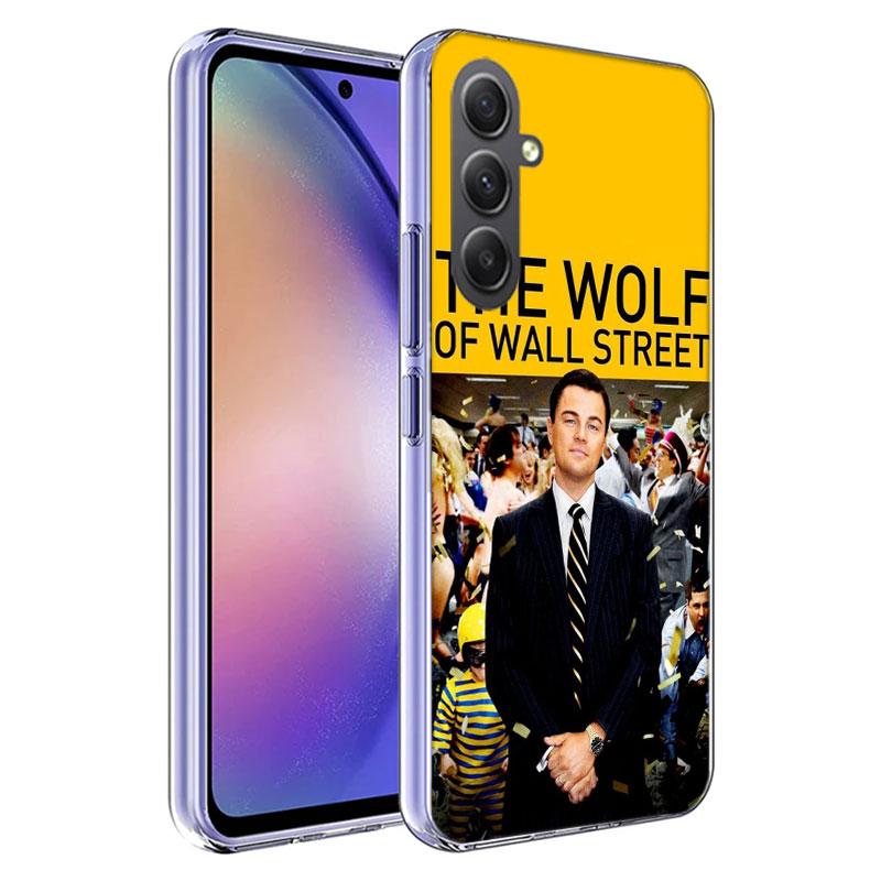 The Wolf of Wall Street Movie Phone Case for Samsung A16 A26 A36 A56 A17 A37 A57 A07 A06 A02S A03 A04S A05S Galaxy Note 20 10 A5