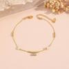 Macaron Color Beaded Bracelet Anklet with Baroque Pearl & Mermaid Tail Pendant - Enhances Your Look.