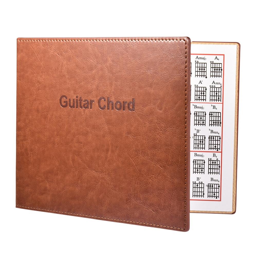 Brown Guitar Chord Book 6 String 6 String Chord Guide Electric Guitar Chord Book For Guitarists