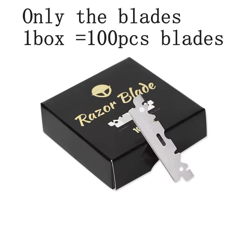 

1Pcs Wooden Professional Manual Shaver Straight Edge Stainless Steel Sharp Barber Razor Folding Shaving Beard Cutter