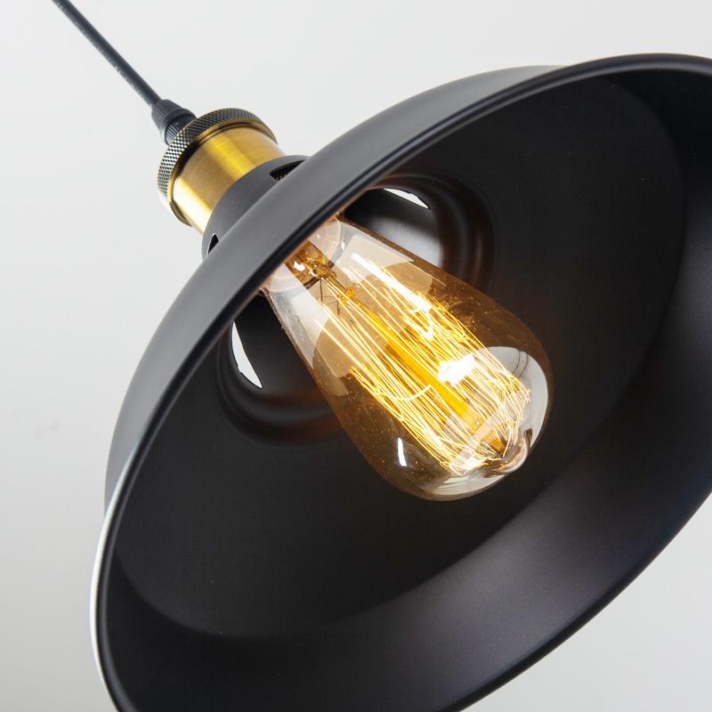 Industrial Style Iron Pendant Lamp American Countryside Retro Restaurant Bar Counter Light Coffee Shop Decoration E27 Chandelier