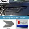 Car Headlight Protective Film Smoked Black Tint Wrap Vinyl Transparent TPU Protective  For Range Rover Vogue L405 2013-