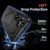 For Samsung Galaxy S24+ Magnetic Case Ring Kickstand PC + TPU Hybrid Phone Cover