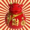 Cartoon Resin Piggy Box Tabletop Ornament Decoration