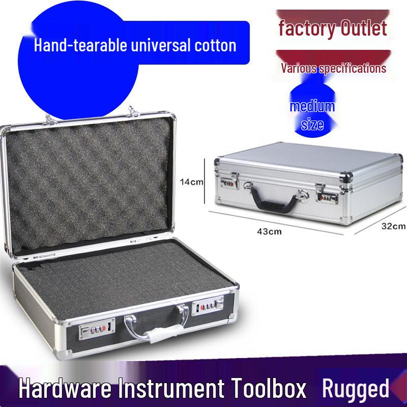 Aluminum Alloy Multi-Functional Handheld Storage Case for Microphone and Tools