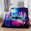 1pc Stitch Printing Blanket - Soft, All-Season Throw for Living Room, Bedroom,Personalized Gift with Adorable Cartoon Design