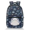 Hip Hop Kpop Youthful School Bags Unisex Novelty Shark Travel Bags 3D Print Oxford Waterproof Notebook Shoulder Backpacks