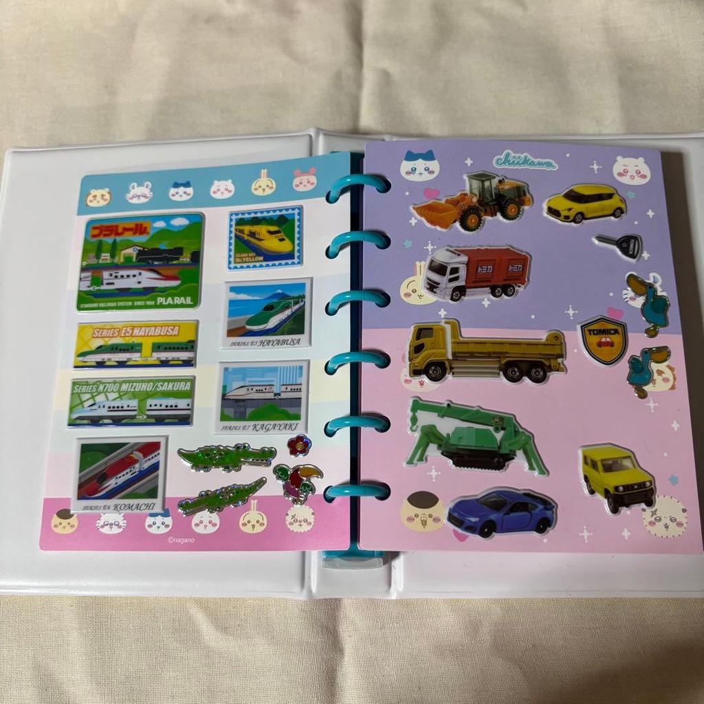 Used Chikawa sticker book finished product