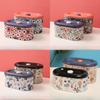 Metal Snack Container With Sealable Lid For Home Office Organization Decoration