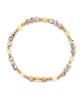 Pink Jasper & Gold Hema Bracelet (PLT-BR-120_YL)