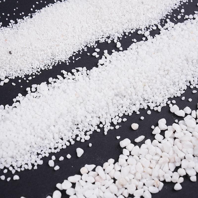 Weißer Quarzsand Acrylpigment: Feine Mineralgranulate für handgemachte Farben